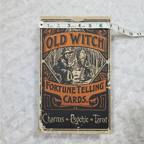 Book shaped storage box The Old Witch Fortune Telling Cards - Picture 9 of 11